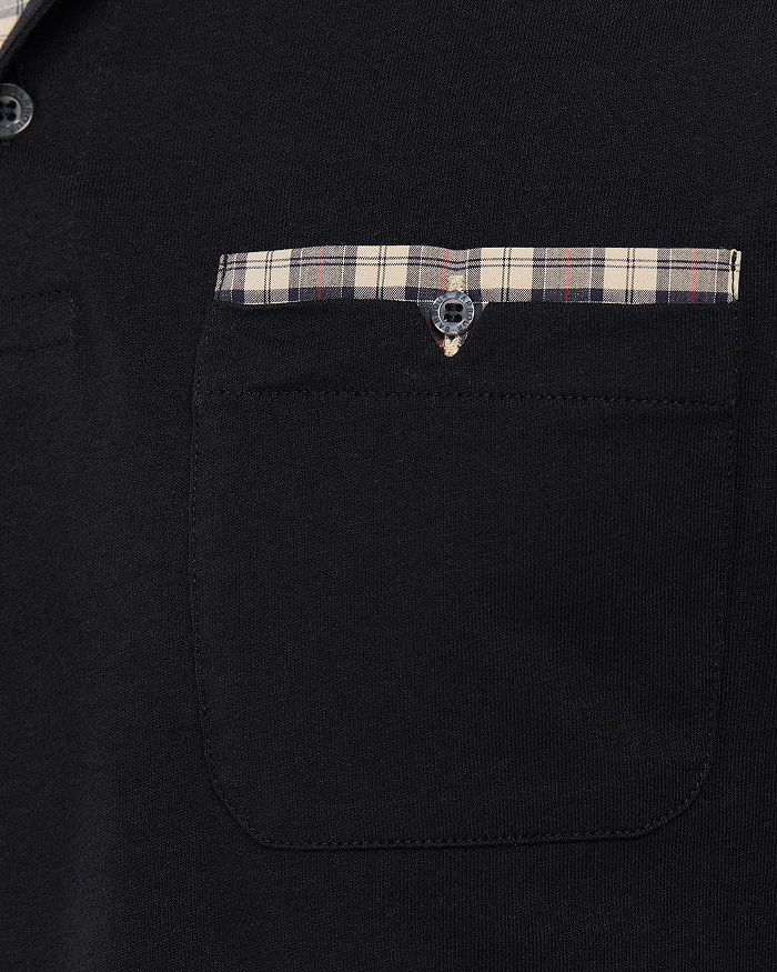 Barbour Corpatch Polo Shirt In Black