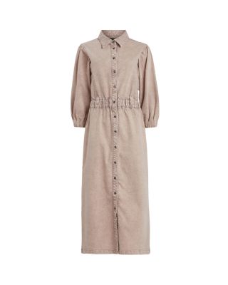 ALLSAINTS Osa Denim Midi Dress | Bloomingdale's Women