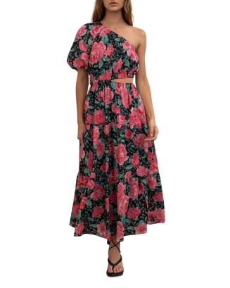 Moon river 2025 floral midi dress