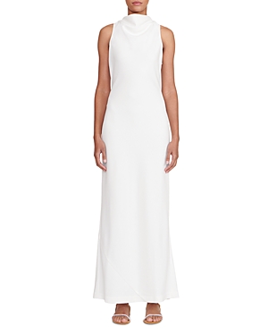 STAUD SHANNON CHAIN EMBELLISHED GOWN