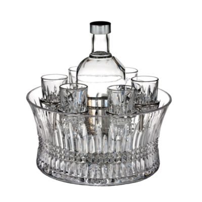 Waterford - Waterford Lismore Diamond Vodka Set and Chill Bowl