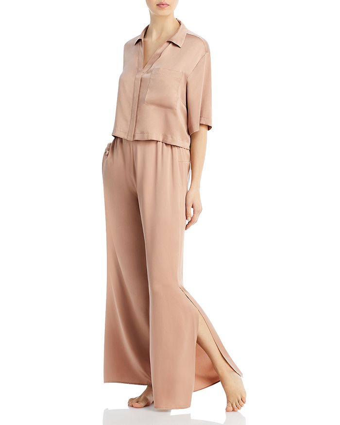Lunya Washable Silk Pajama Set Bloomingdale's
