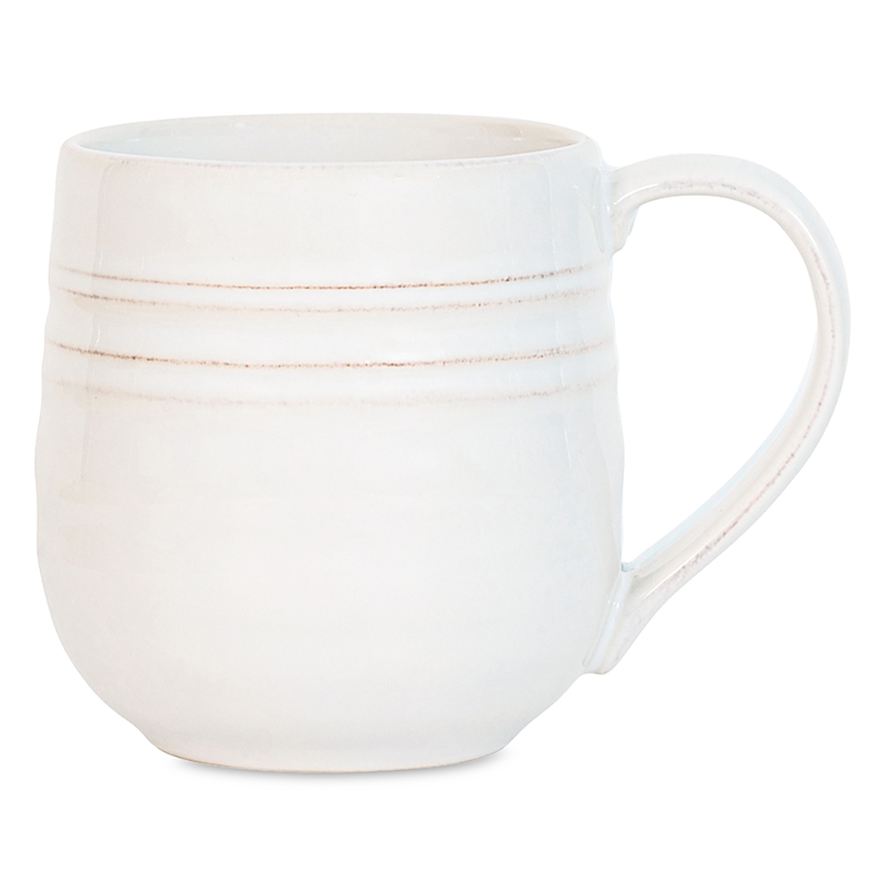 Juliska Bilbao Cofftea Cup In Whitewash