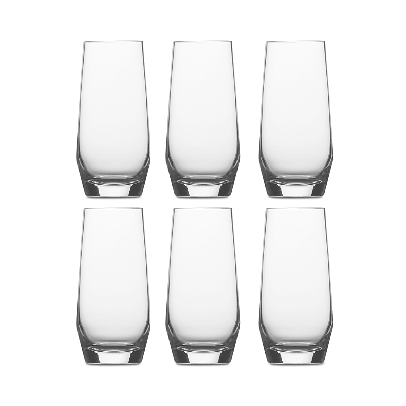 Schott Zwiesel Pure Long Drink Glass, Set Of 6 In Clear