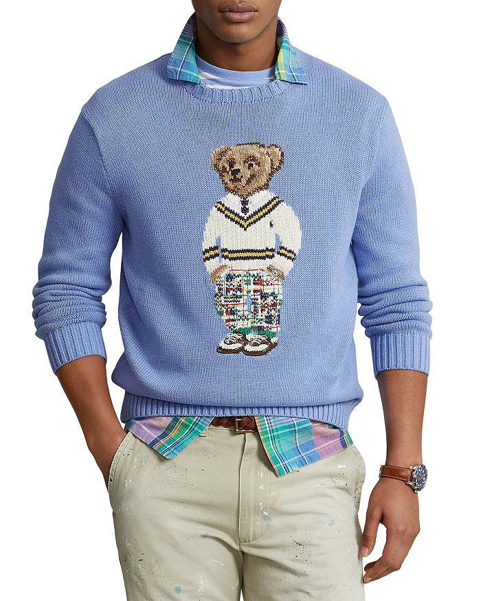 Polo Ralph Lauren Polo Bear Cotton Sweater | Bloomingdale's
