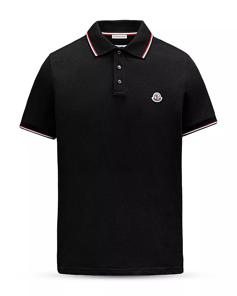 Moncler Cotton Tipped Polo