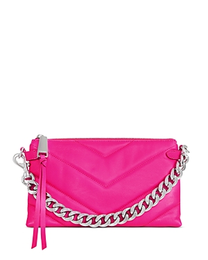 Rebecca Minkoff Edie Maxi Leather Crossbody Bag In Cosmic