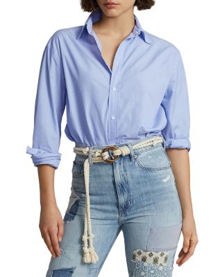 Ralph Lauren - Oversized Fit Long Sleeve Cotton Shirt