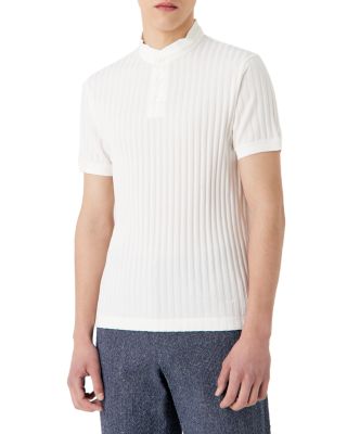 Emporio Armani - Cotton Regular Fit Guru Collar Polo Shirt