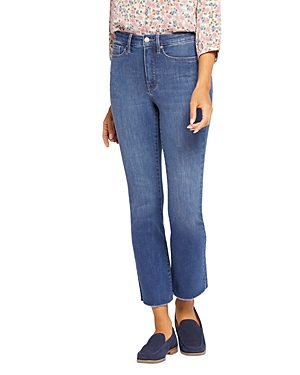 Nydj Slim Boot Ankle Fray Jeans In Awakening