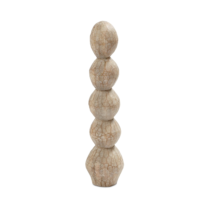 Global Views Roule Wood Pillar
