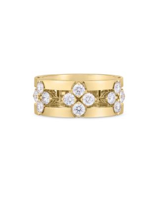 Roberto Coin - 18K Yellow Gold Diamond Love in Verona Ring