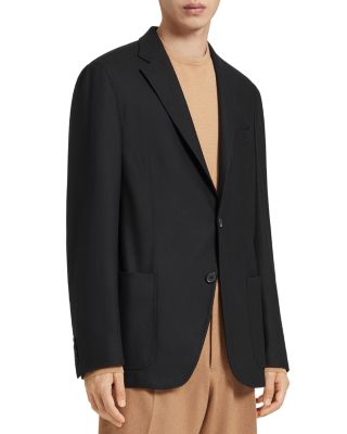 Zegna Black Trofeo Cashmere Blazer