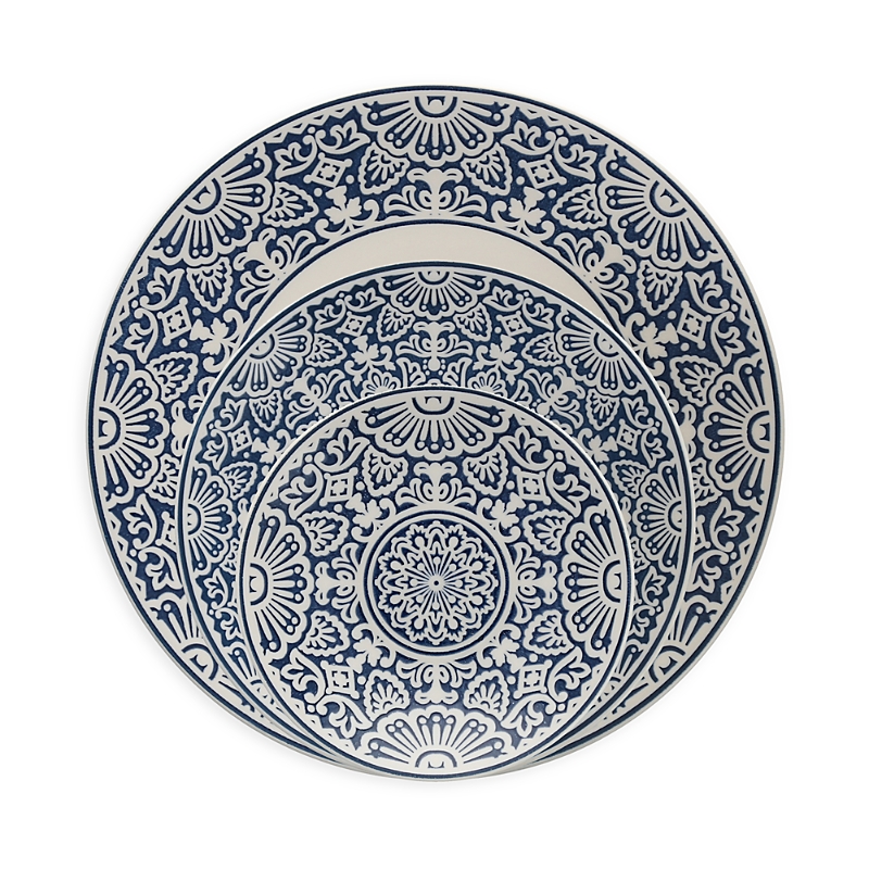 Fortessa Havana 12-piece Dinnerware Set In Blue