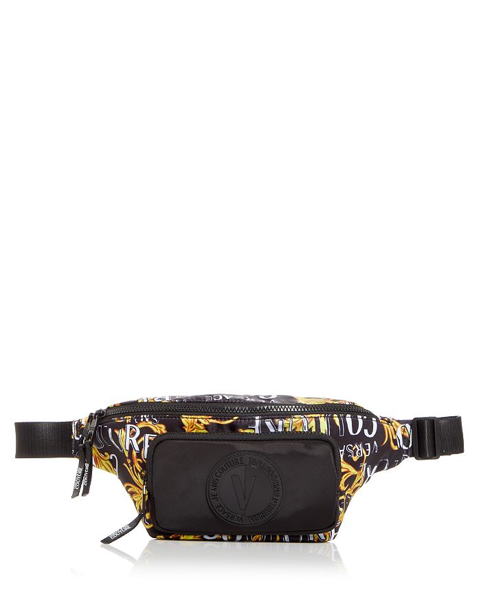 Versace Jeans Couture - Logo Baroque Nylon Belt Bag