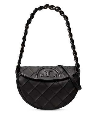 Tory Burch Mini Fleming Soft Crescent Bag