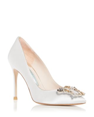 Sophia Webster - Women's Margaux Embellished Pointed Toe Pumps