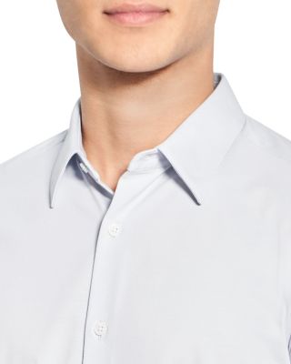 Irving Short-Sleeve Shirt in Structure Knit