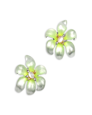 Alexis Bittar Lily Lucite Statement Earrings