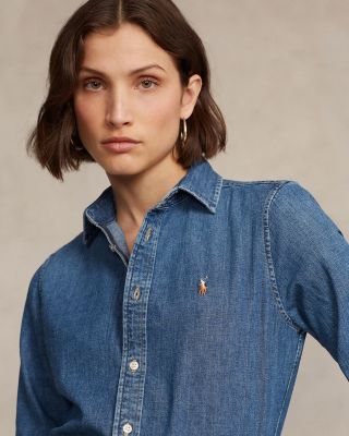 Denim Button Down Shirt