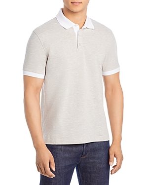 THE MEN'S STORE AT BLOOMINGDALE'S THE MEN'S STORE AT BLOOMINGDALE'S TWO TONE POLO SHIRT