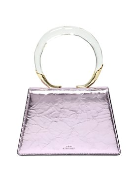 Alexis Bittar - Lucite Quad Metallic Leather Small Handbag 