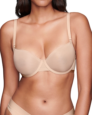Cuup The Demi Spacer & Mesh Bra In Sand