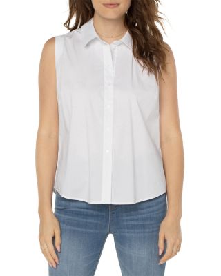 High Low Hem Button Front Shirt (Liverpool)