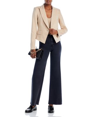 Hosanna Dickey Short One Button Blazer  