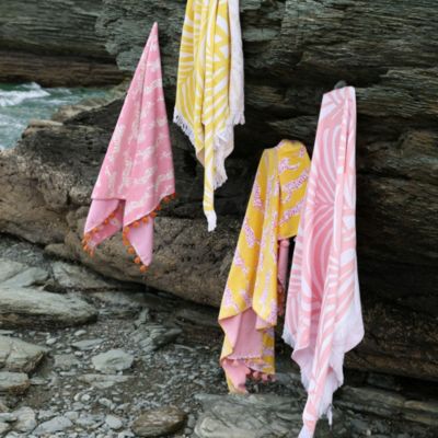 Leaping Leopard Beach Towel