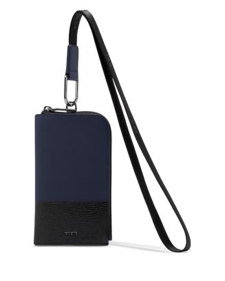 Tumi Leather Card Pouch Lanyard | Bloomingdale's