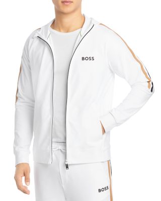 White hugo boss on sale tracksuit