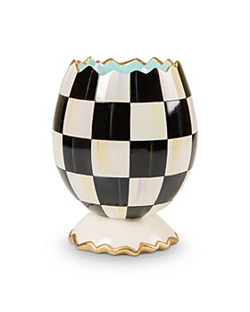 Mackenzie-Childs - Large Cracked Egg Decorative Vase