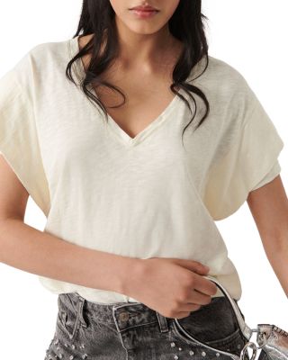 Ba&sh Viny Tshirt In Off White