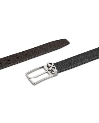 Men's Gancini Keeper Reversible Leather Belt