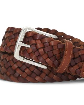 Braided Leather Belt