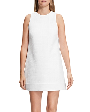 Theory Sleeveless Shift Dress In White