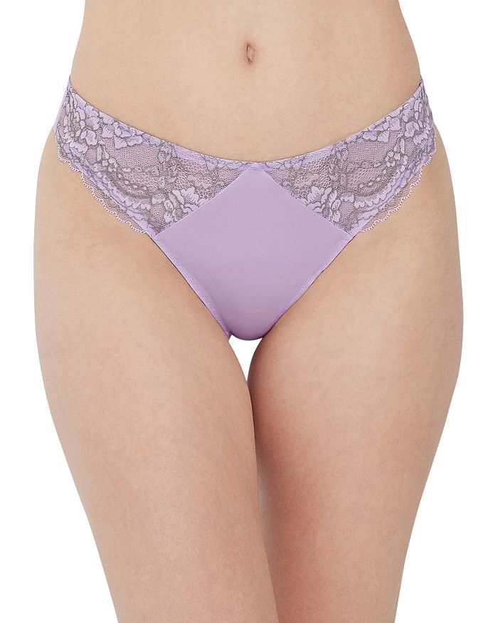 SKARLETT BLUE MINX LACE FRONT THONG