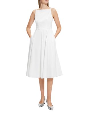 knee length dresses for ladies Black Off Shoulder Long Sleeve Scrunch Butt Open Back Midi Dress Small