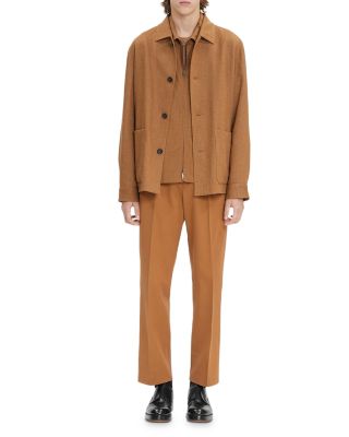 Zegna Linen & Silk Blend Chore Jacket