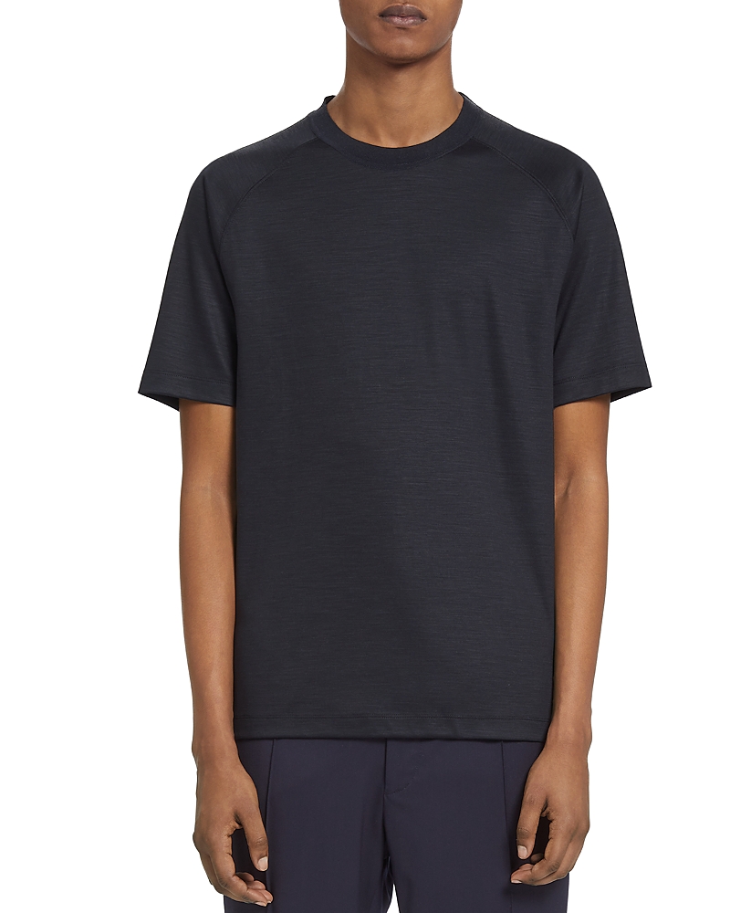 Zegna High Performance Wool Short Sleeve Tee