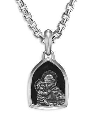 Sterling Silver Amulets St. Anthony Pendant