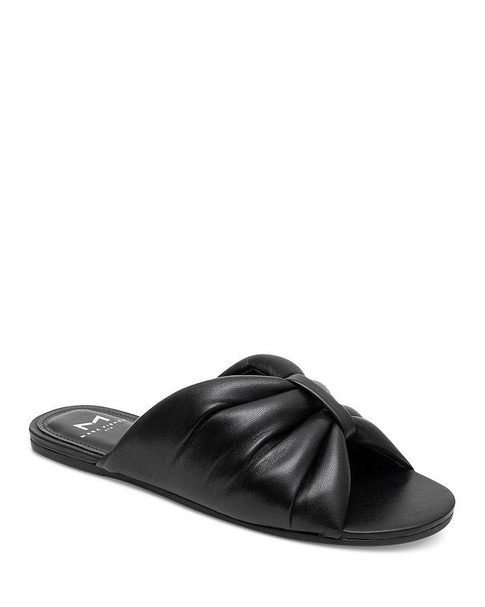 Marc Fisher LTD. Women s Olita Slip On Twisted Slide Sandals