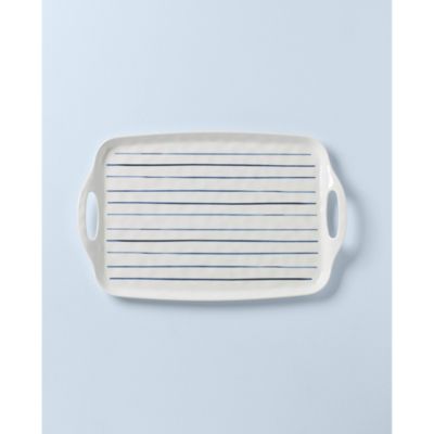 Blue Bay Melamine Handled Platter
