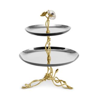 Michael Aram Anemone 2-Tier Etagere | Bloomingdale's