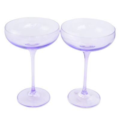 Champagne Coupes, Set of 2