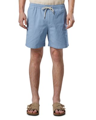 Nn07 Gregor Drawstring Shorts In Ashley Blue
