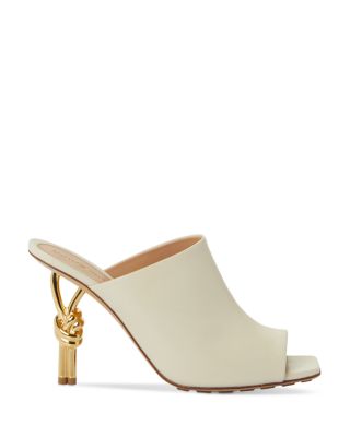 Women's Knot Slip On High Heel Sandals