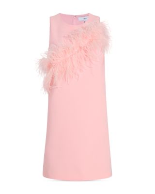 LIKELY - Melody Feather Embellished Shift Dress