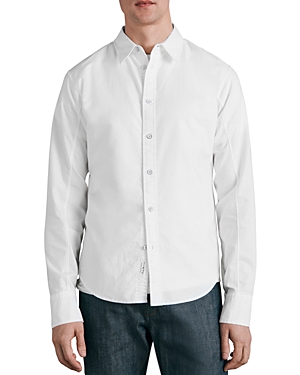 Rag & Bone Icons Zac 365 Slim-fit Cotton-poplin Shirt In White